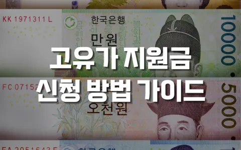 고유가 지원금 신청 방법 완벽 가이드 - 온라인·오프라인·찾아가는 신청 총정리
