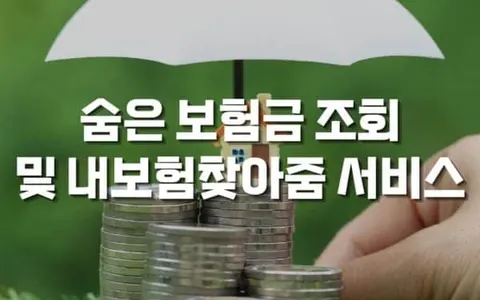 숨은 보험금 조회 방법과 내보험찾아줌 이용 가이드 - 잠든 보험금 찾기