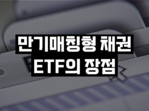 만기매칭형 채권 ETF