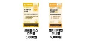 다이소 영양제